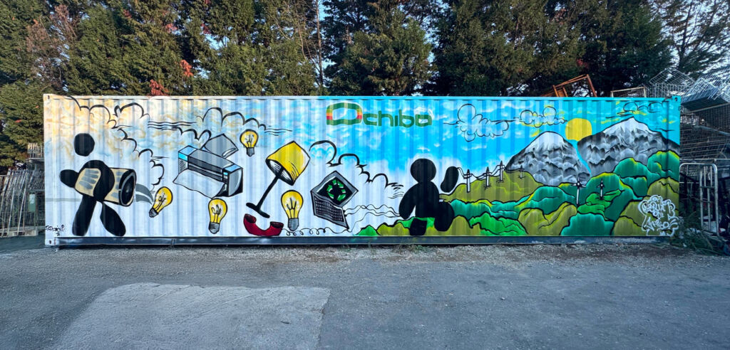 Da un vecchio container nasce un’opera d’arte: il progetto del Liceo Artistico Toschi